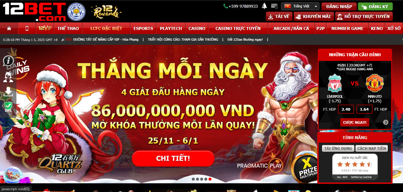 12BET - Nhà Cái Xóc Đĩa Đổi Thưởng Online Số 1 Châu Á