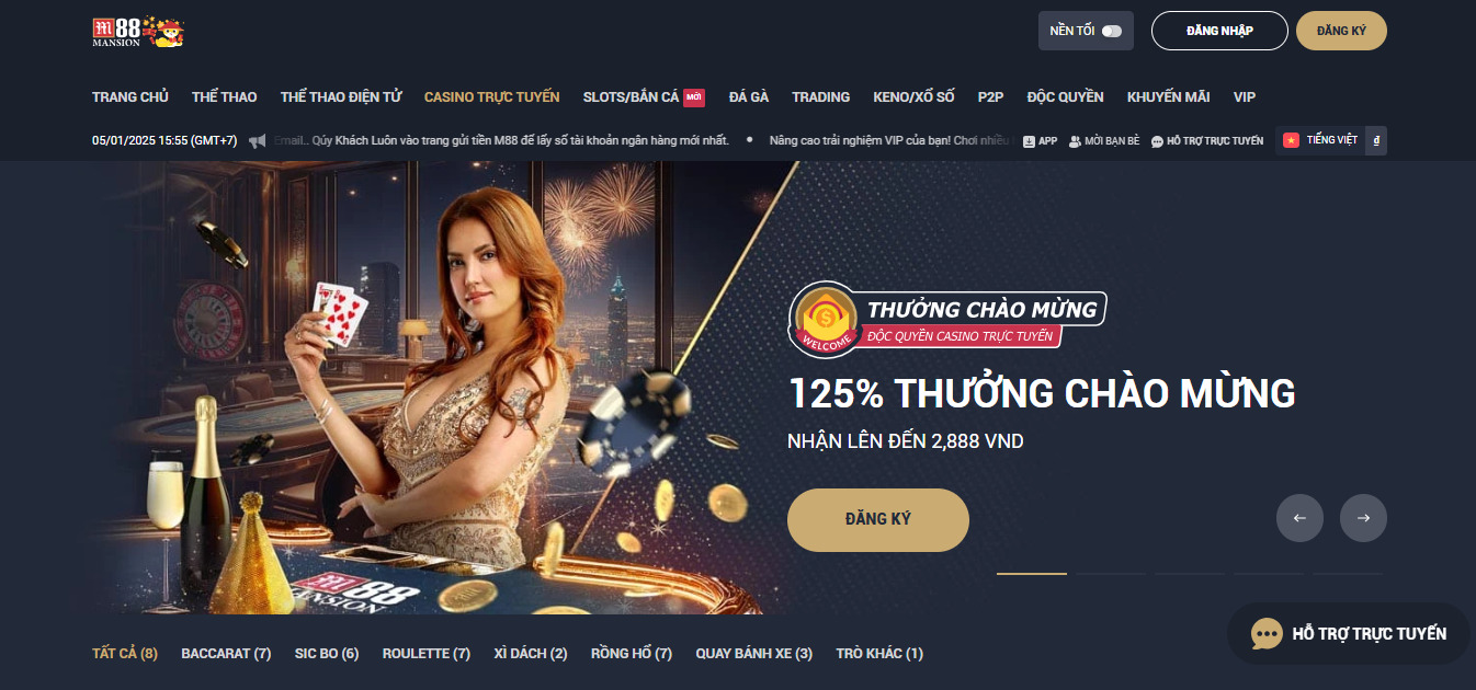M88 - Nhà Cái Xóc Đĩa Online Uy Tín Nhất Việt Nam