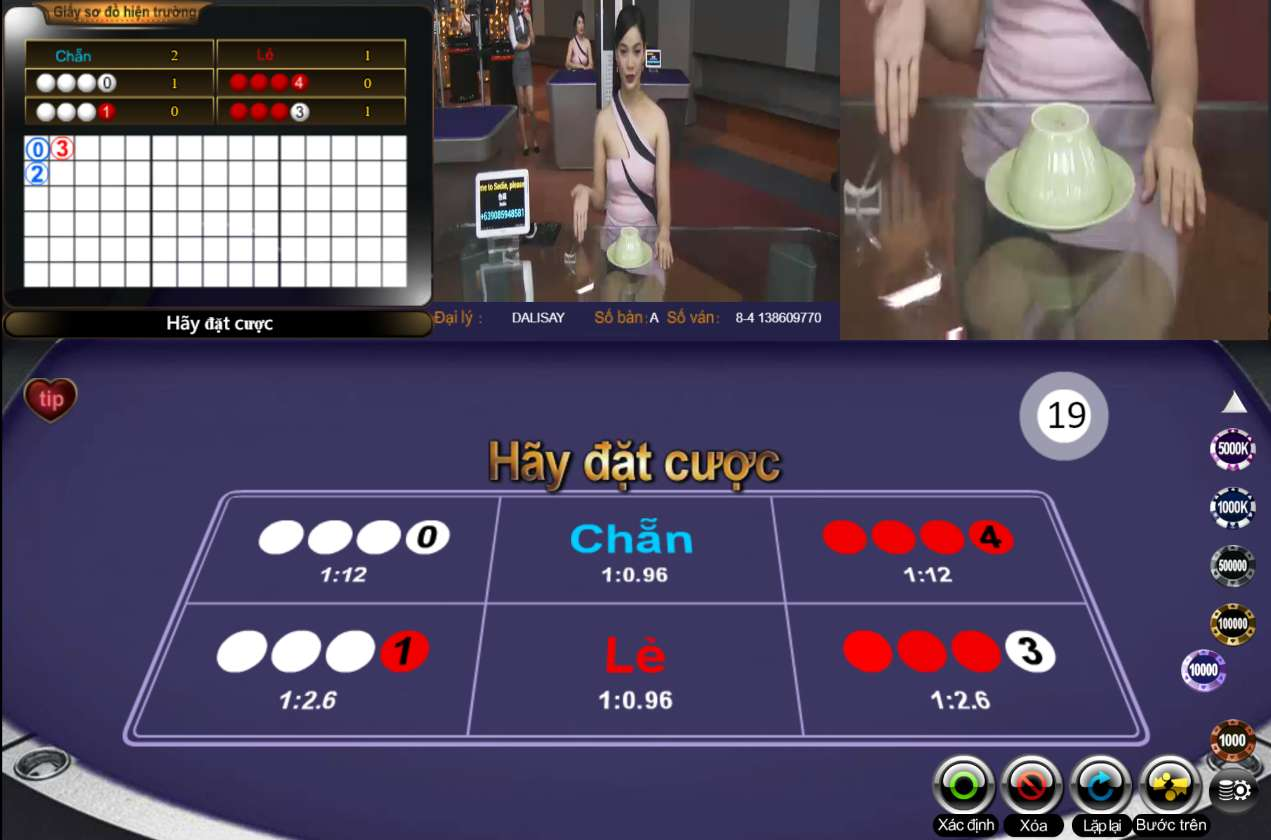 Nhìn đoán theo dạng cầu bệt trong game