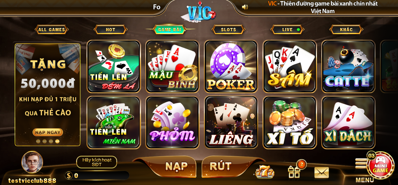 Game Bài Đổi Thưởng